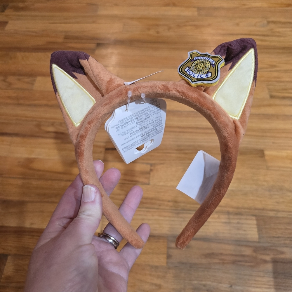NWT Zootopia Nick Wilde Ear Headband